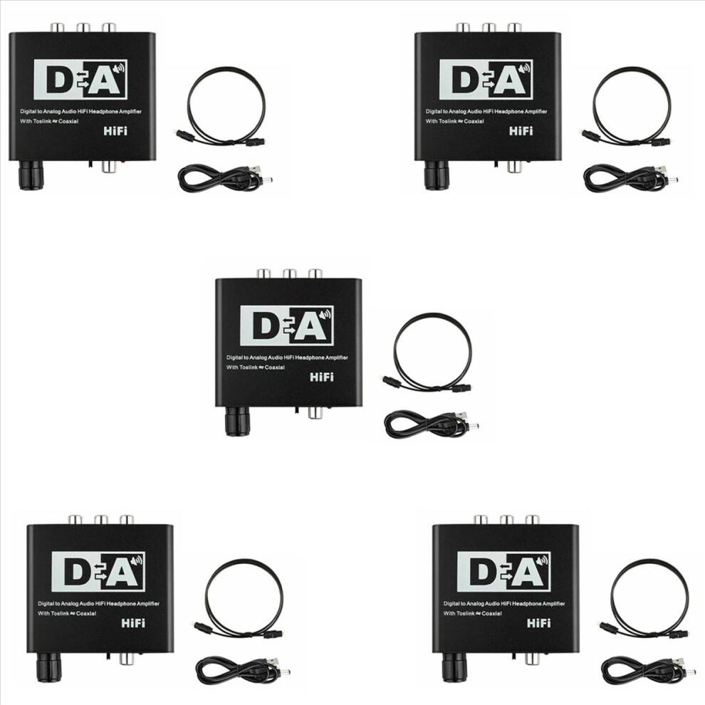 192 kHz digital optisk koaksial til analog lyd-hifi-konverter