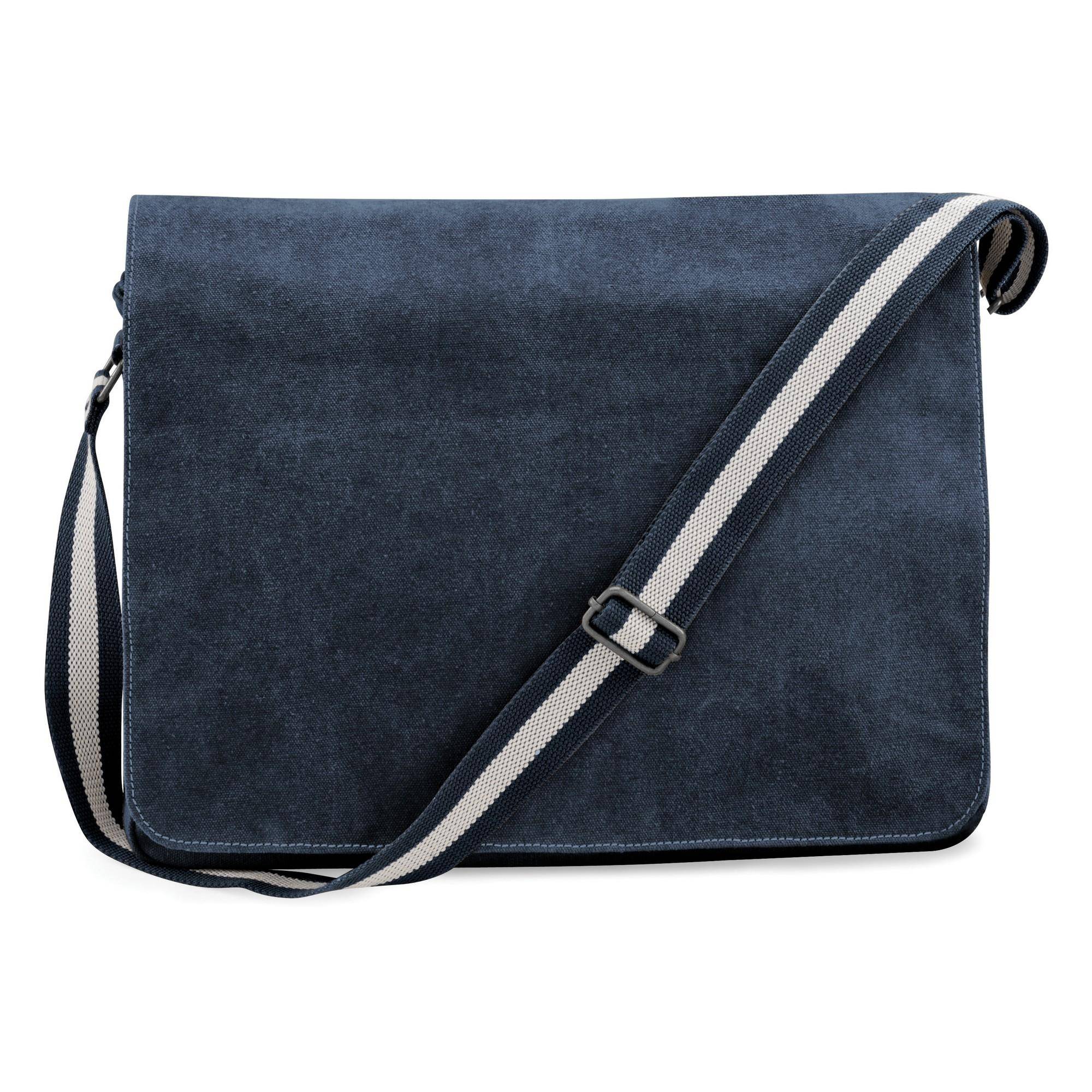 Quadra Vintage Canvas Kurirväska - 14 Liter One Size