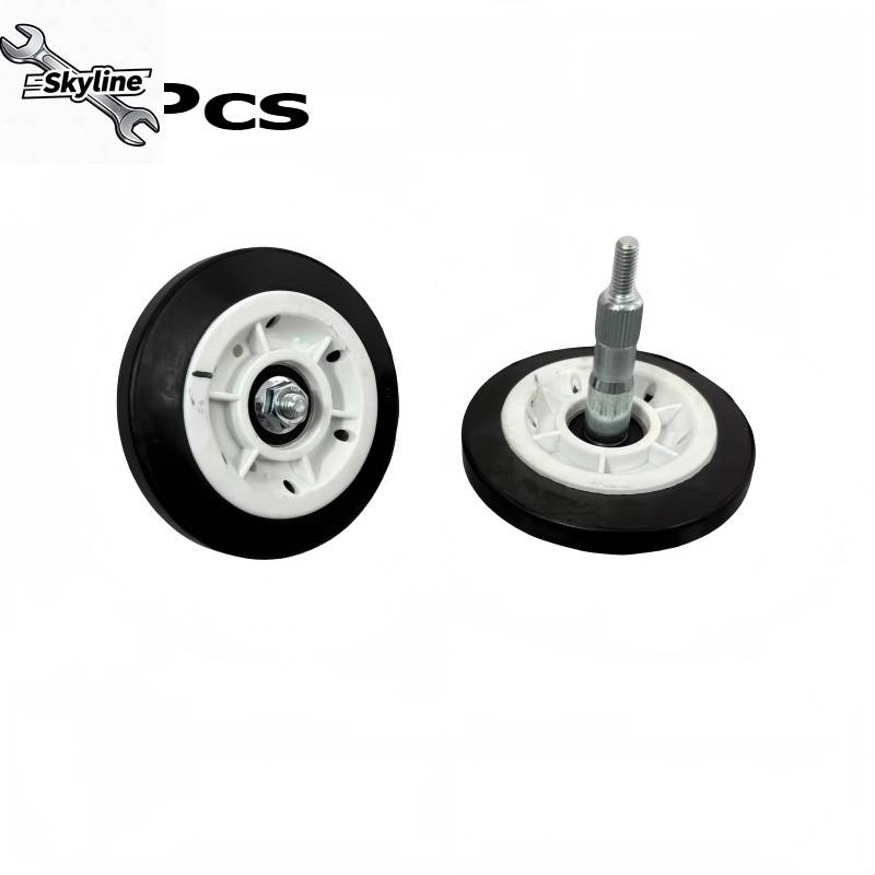 1Pcs for Tumble Dryer Roller Bearing Rubber Wheel