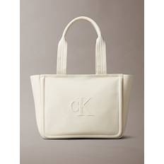 Canvas Tote Bag - Beige - One Size