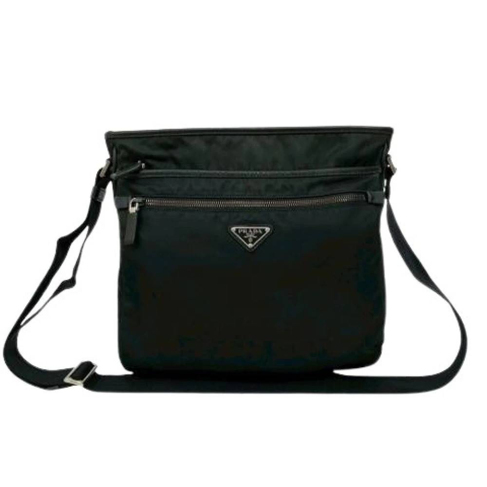 Prada Vintage - Pre-owned Nylon Messenger Bag Vintage - Dam - ONE Size - Nylon