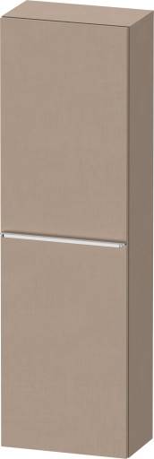 Duravit D-Neo højskab, 40x132 cm, venstre, brun/krom