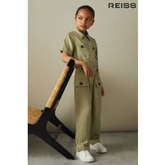 Reiss Khaki Olivia Junior Utility Style Jumpsuit