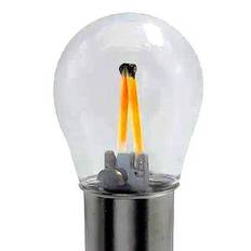 BA15S filament LED pære, 12v - 1 stk BA15S Gul