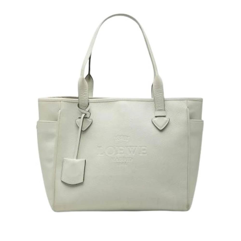 Loewe Pre-owned Pre-owned Tote Bag - Vintage - Dame - Beige - ONE SIZE - Uld