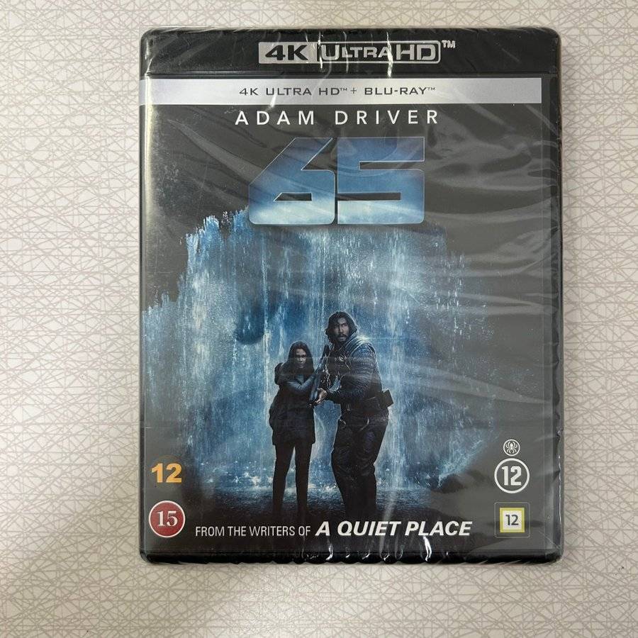 Adam Driver 65 4K Ultra HD HDR UHD inplastad