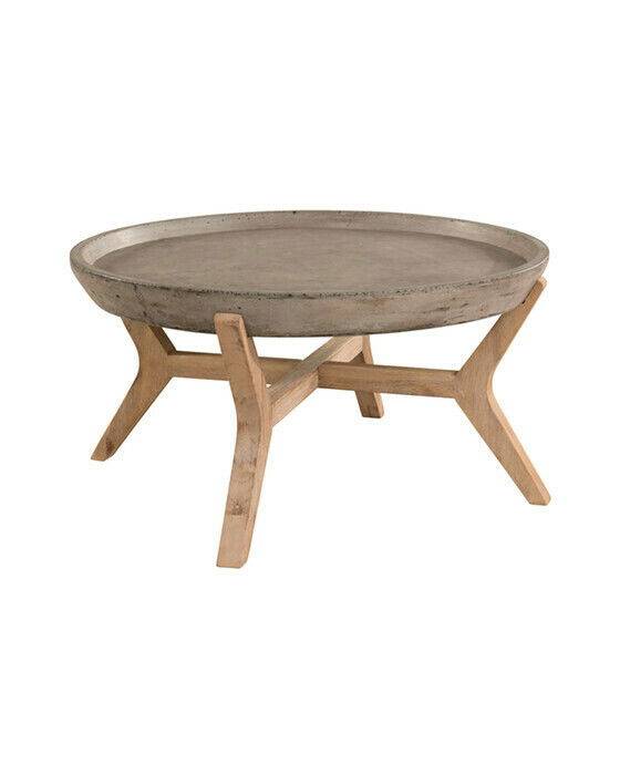 Artwood Tonga soffbord - Grå (Ø: 85 x H: 46 cm)