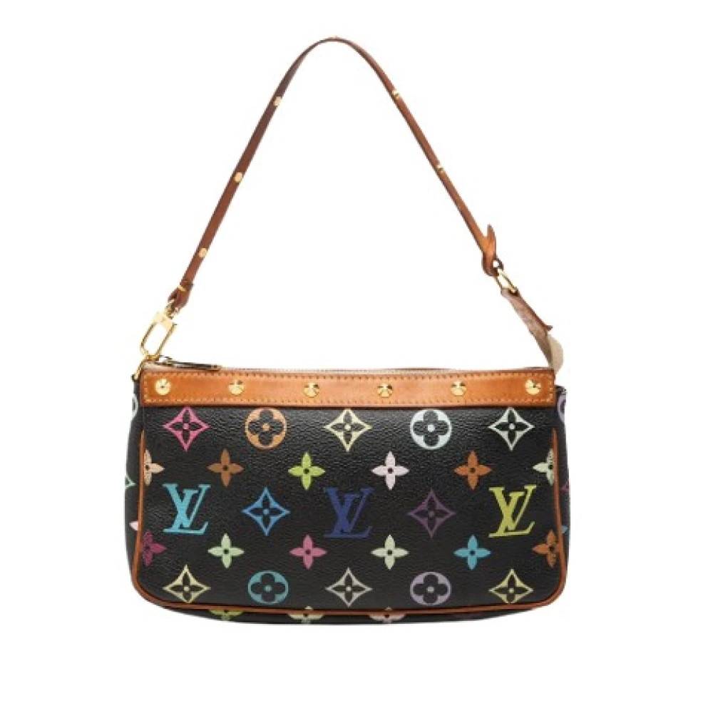 Louis Vuitton Vintage Pre-owned Pochette Accessoires - Vintage - Dame - Sort - ONE SIZE - Uld