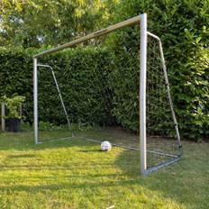 ELITE PRO 300 x 200 - FRI FRAGT - Fodboldmål i Galvaniseret STÅL & GRÅ pulverlak - HURTIG LEVERING