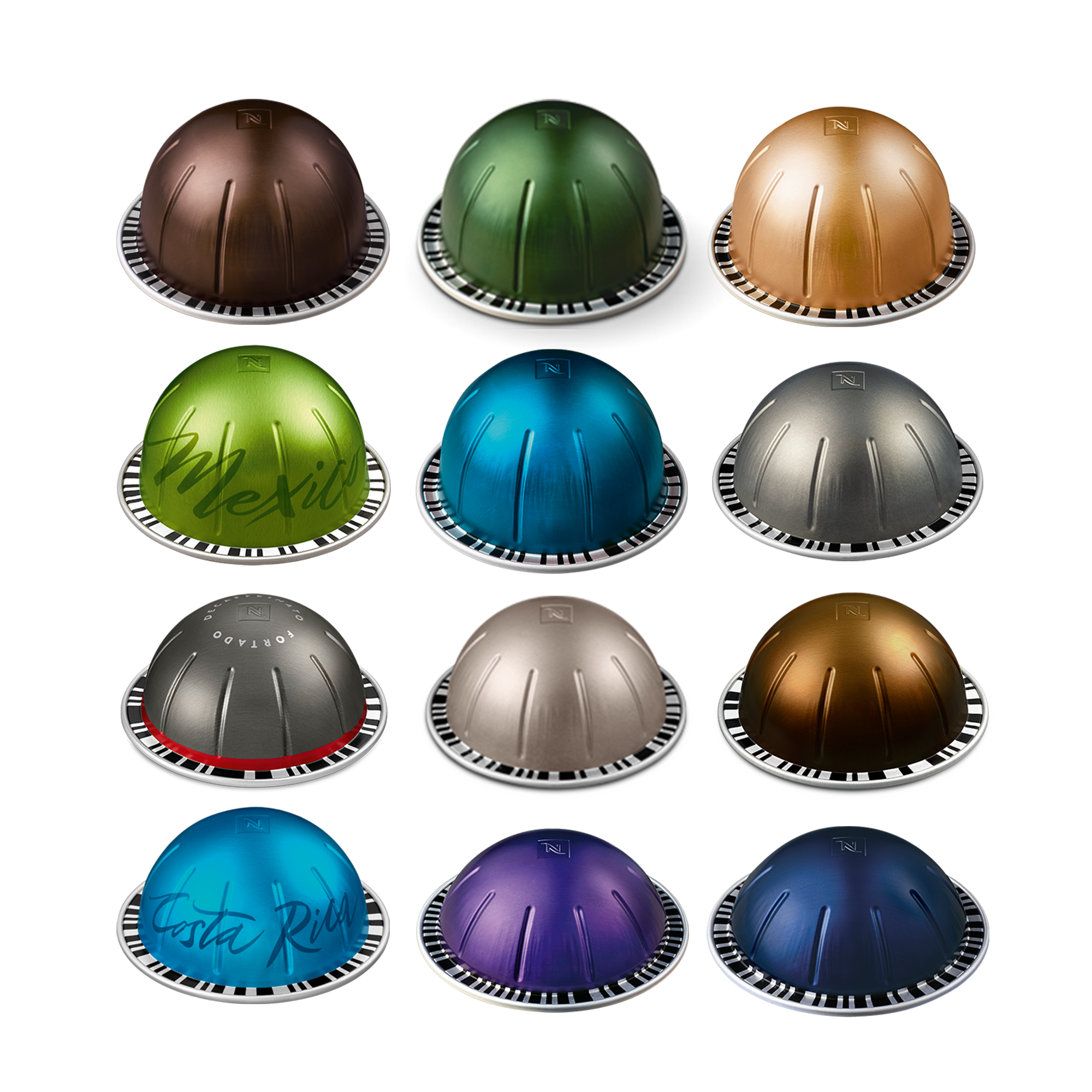 Nespresso - Vertuo Discovery Intense - 150 kaffekapslar