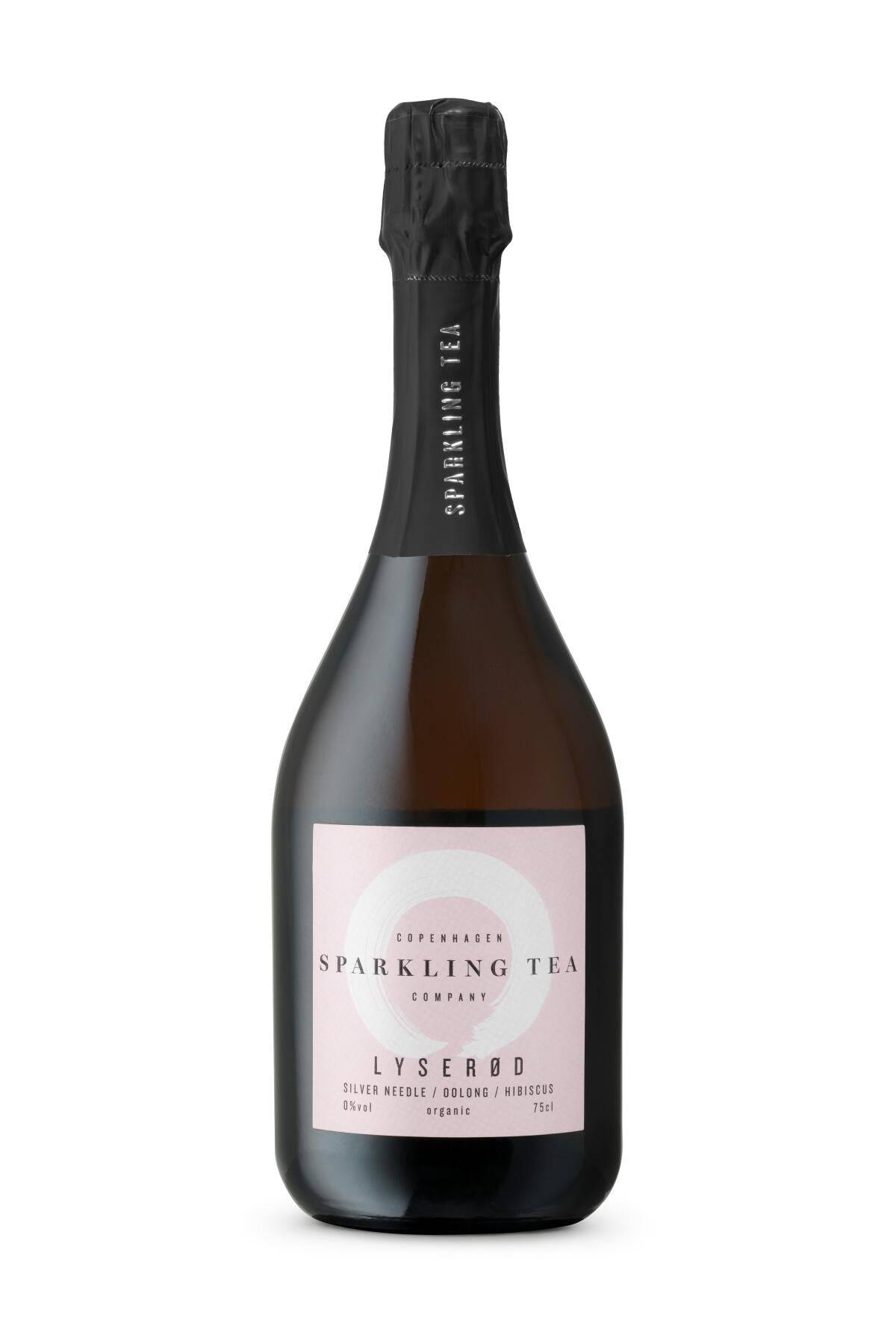 Sparkling Tea med røde bær - lyserød - Lille - 37.5 cl