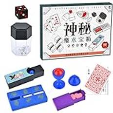 Magic Set for Kids, Funny Magic Kit, Children Magic Props, Portable Magic Props, Portable Magic Trick Props and Family Performances Professional Magic Set for Children’s Shows and Gatherings