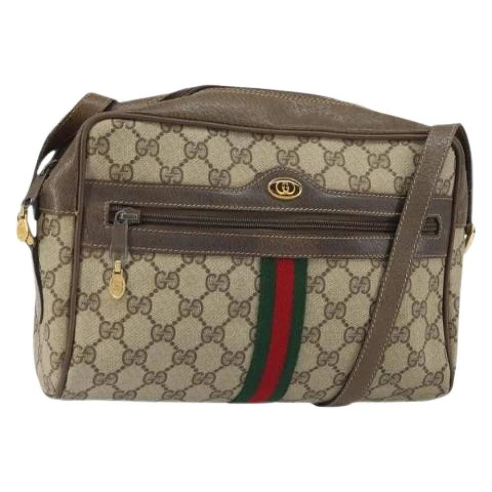 Gucci Vintage - Pre-owned Canvas Cross Body Bag Vintage - Dam - ONE Size -