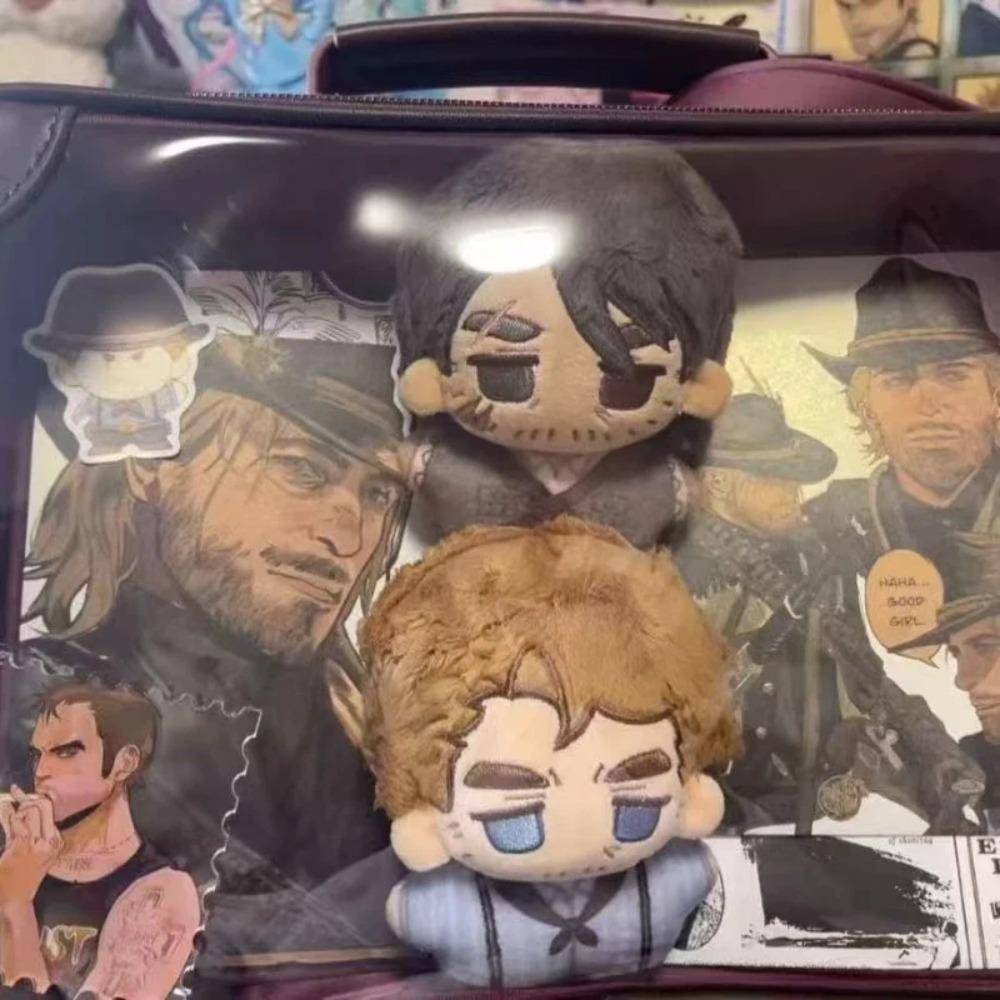 10 cm Gosedjur Arthur Morgan John Marston Plyschdjur Anime Red Dead Redemption 2 Plyschdocka Leksaker Nyckelring Hänge Semester Julklappar