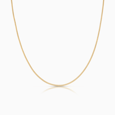 Pansarkedja 40cm 18K guld
