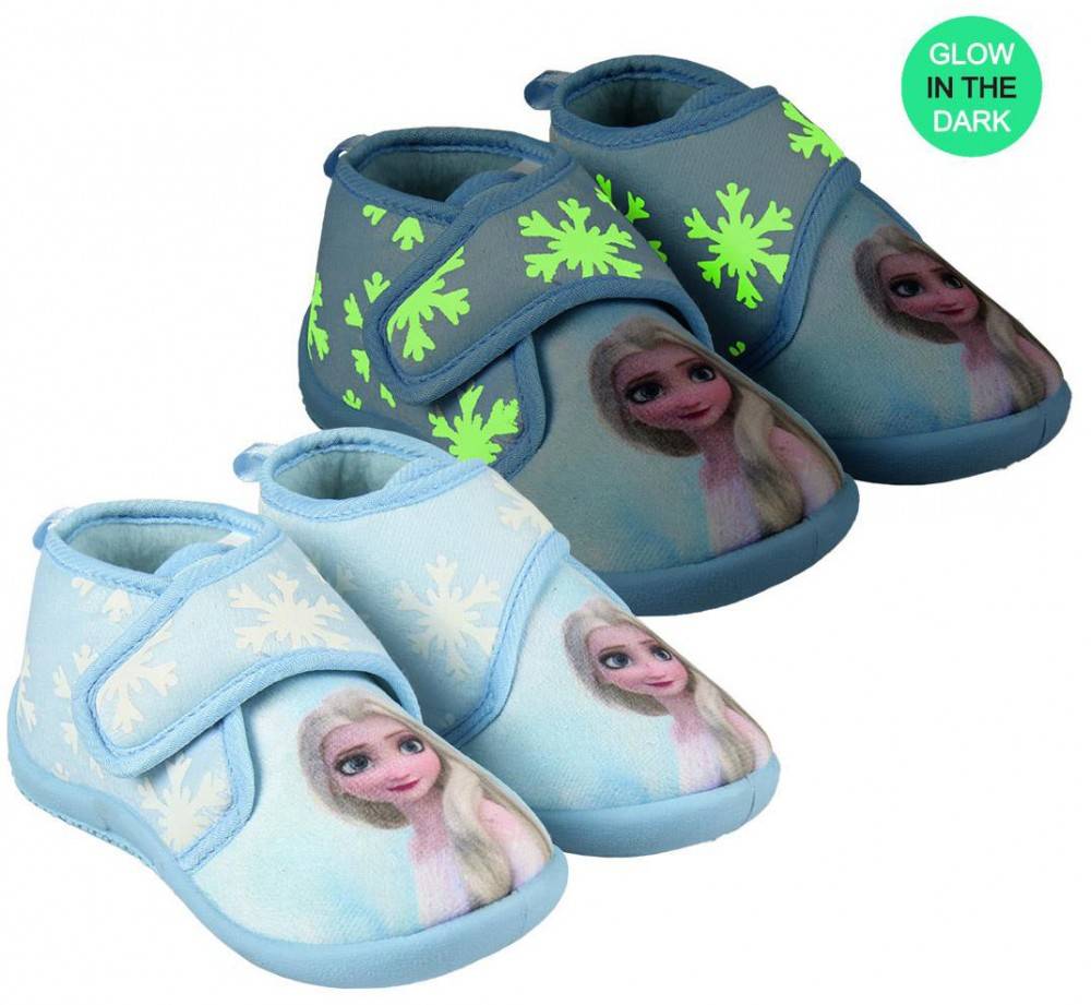 Disney Frozen inomhusskor som lyser i mörker storlek 24