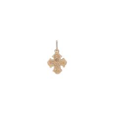 Lund Copenhagen - 8 karat guld dagmarkors, 9 x 10mm - 3061183-r