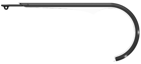 Kædeskærm Herrmans Slim 38T - sort/transparent