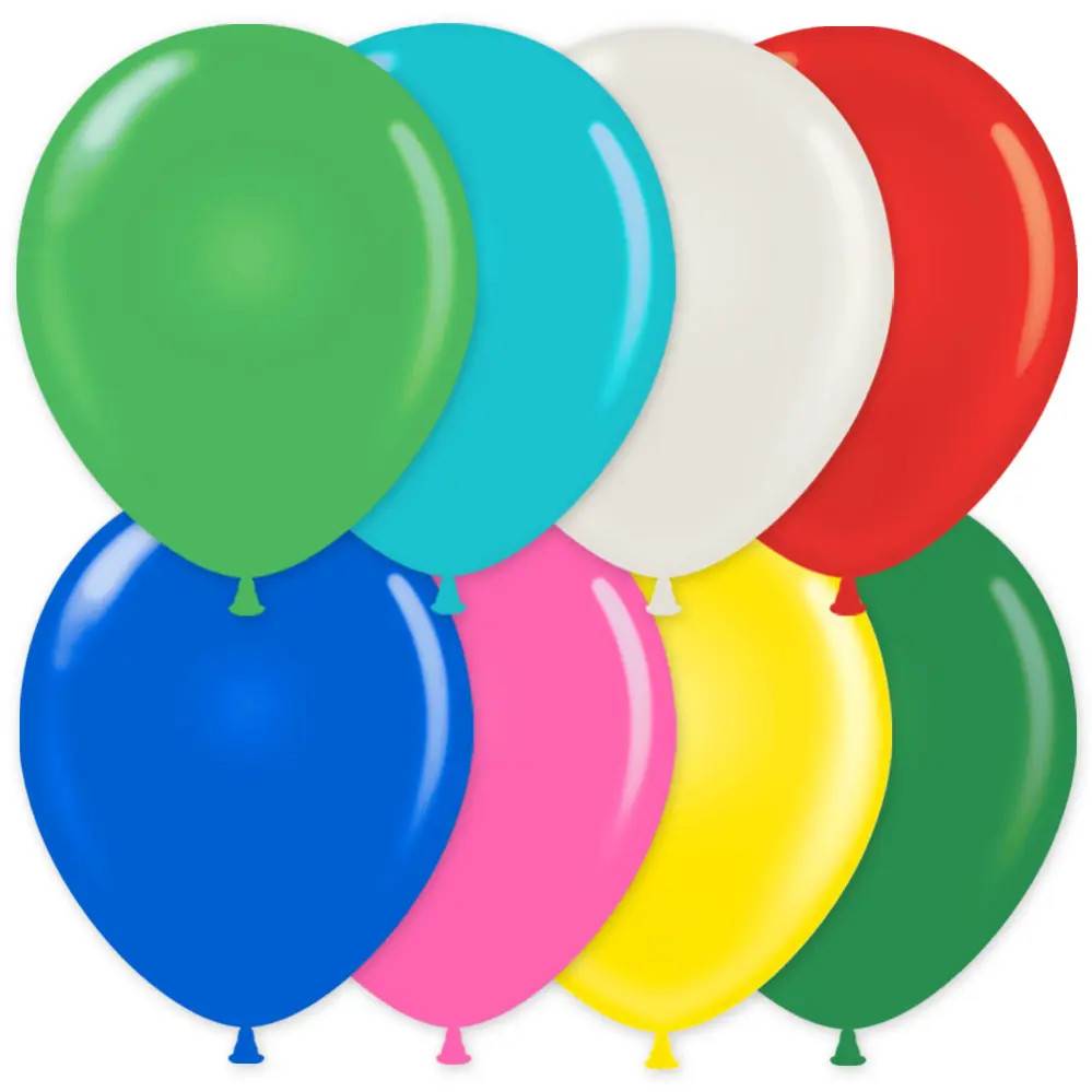 Balloner Mix Blandede Farver 25-pak (25-pak)