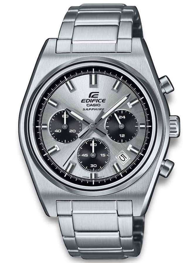 Casio Edifice EFB-730D-7AVUEF - Silver rostfri stål herrklocka