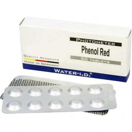 Pool Lab Refill Fenol Red, 50 tabletter Swim + Fun Tilbehør 5600