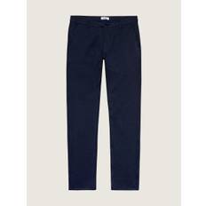 Steffen Mel. Pant - Navy Melange - 36 / Long