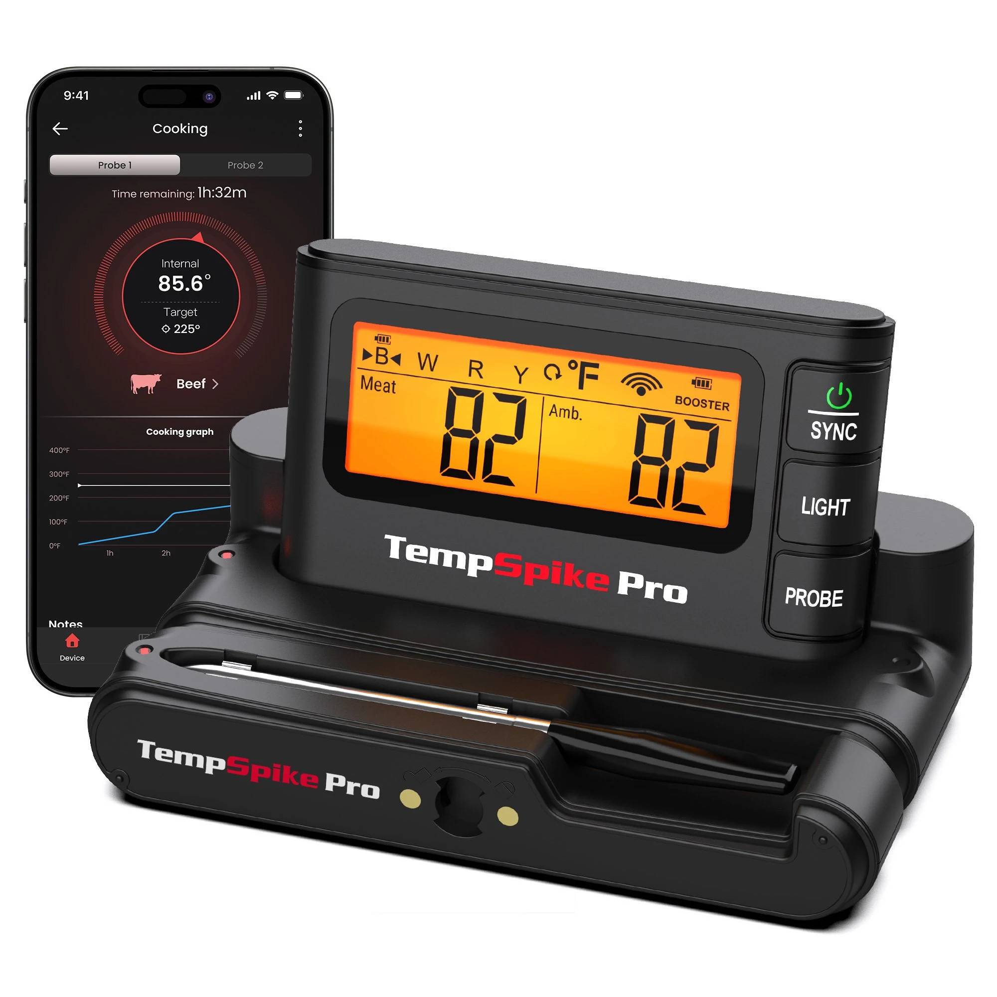 ThermoPro Tempspike Wifi / Bluetooth Digital Termometer