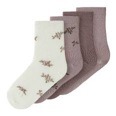 Name It Strumpor - NmfWak - 4-pack - Shadow Grå - Name It - 19/21 - Strumpor