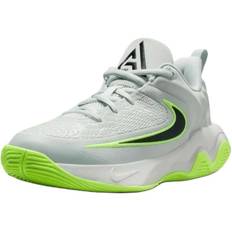 Nike Giannis Immortality 4 GS Light Silver Volt Black Kids Sneakers Grey IH7664-002 36.5