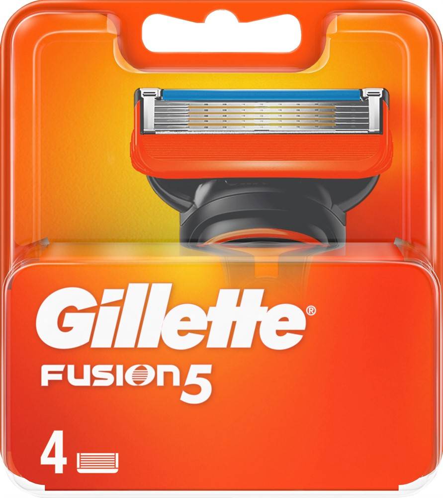 Rakblad Gillette Fusion5, 5 blad, 4 st
