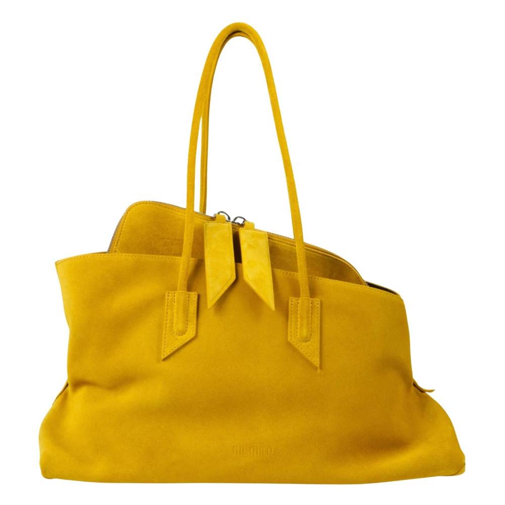 The Attico Top Handle La Passeggiata Medium - Tasker - Dame - Gul - ONE SIZE -