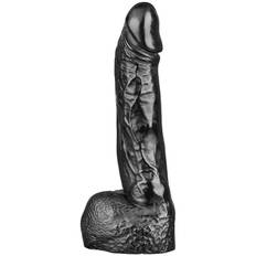 All Black Wilhelm Dildo 22 cm - Black