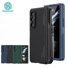 Nillkin Super Frosted Shield Fold Case For Samsung Galaxy Z Fold 5 Case Matte TPU + PC Anti Fingerprint Shockproof Back Cover For Galaxy Z Fold5 svart