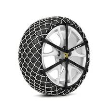MICHELIN EASY GRIP Limited 17 | Schneekette Auto Textilschneekette 2 Stück | Reifen Schneekette Ultraleistungsfähig | Einfache Handhabung