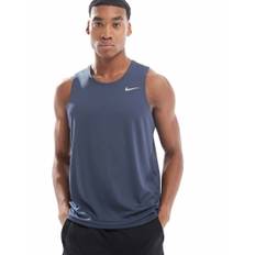 Nike Running - Miler Dri-FIT - Marineblå overdel