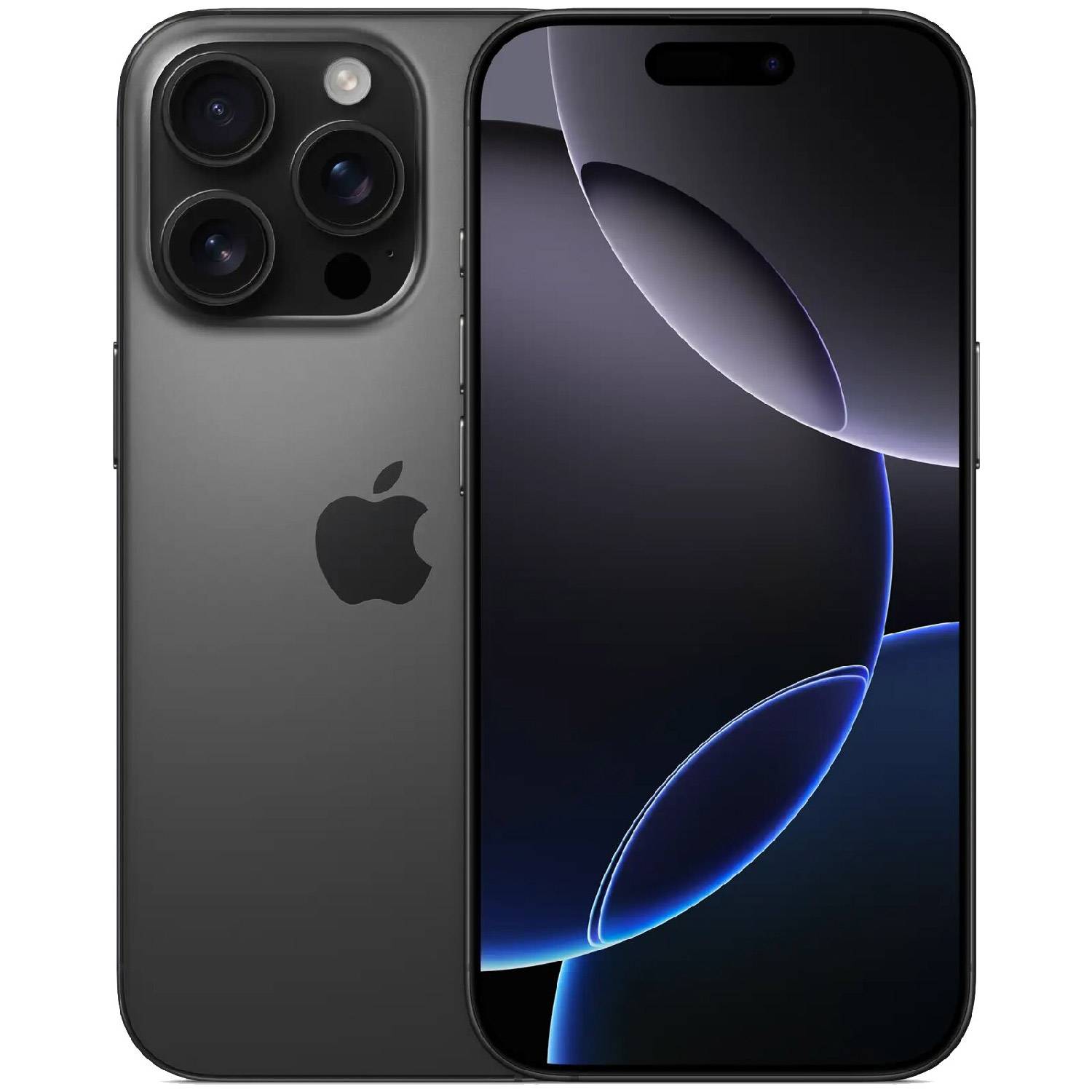 Apple iPhone 16 Pro 256 GB Sort Titanium.