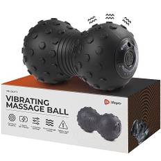 LifePro Vibrating Peanut Massage Ball, Double Lacrosse Massage Ball Foam Roller | Peanut Ball Massager for Spine, Back, Recovery, Mobility, Myofascial Release, Deep Tissue Neck Trigger Point Therapy