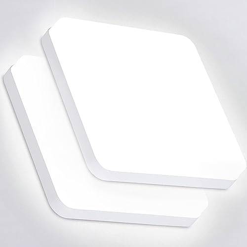 LED taklampa LED-lampa 36W 3240LM vit 6500K Ceiling light Modernt nattlampa Lumières proches du plafond för passage, källare, garage, korridorer, trappa, tvätt 2 Pieces