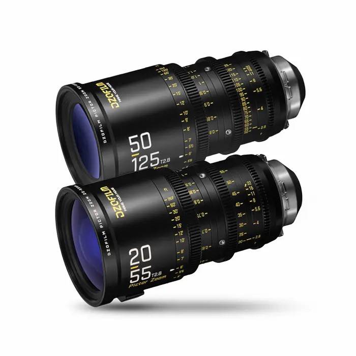 DZO PICTOR BUNDLE (50-125MM + 20-55MM T2.8) BLACK.