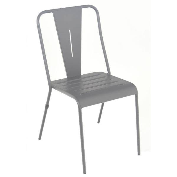Homeville Giselle metal mørkegrå 53x39x83cm
