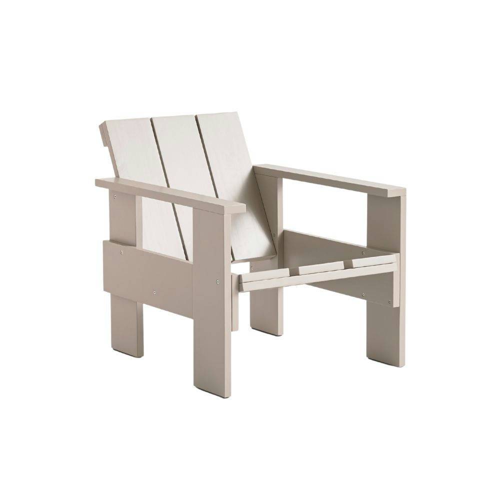 HAY Crate Lounge Chair London Fog WB Lacquered