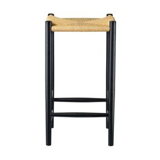 FDB Møbler J164C Counter Squared barstol Oak black painted-nature