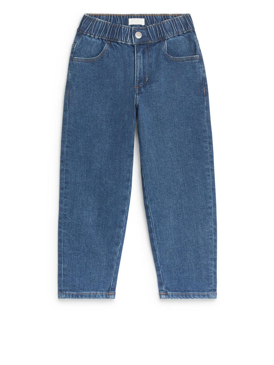 ARKET Dra-på-jeans -Blå, 134