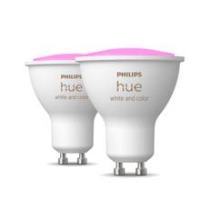 Philips Hue WCA GU10 Pære 350lm Bluetooth 2-Pak