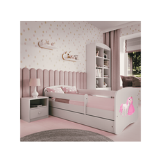 Seng med madras og skuffe 140x70 BABY DREAMS Princess