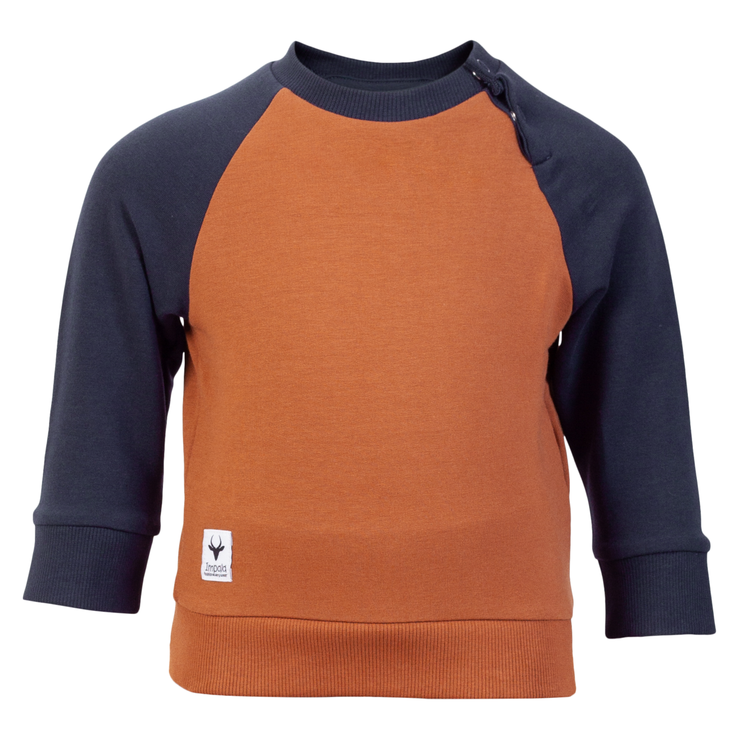 Impala Alpha Børne Sweatshirt - Dark Ochre - 74