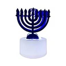 Hanukkah LED-ljus inomhus Hanukkah LED | Chanukah lampa | Elektrisk LED Menorah från Hanukkah | Ljus Chanukah ljusstake från Hanukkah | Chanukah telampor för heminredning,