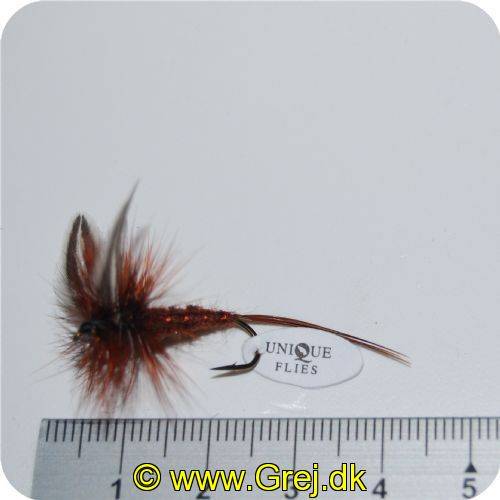 Unique Flies UF Rocken Dark Brown - krogstr. 10 - Mørkbrun