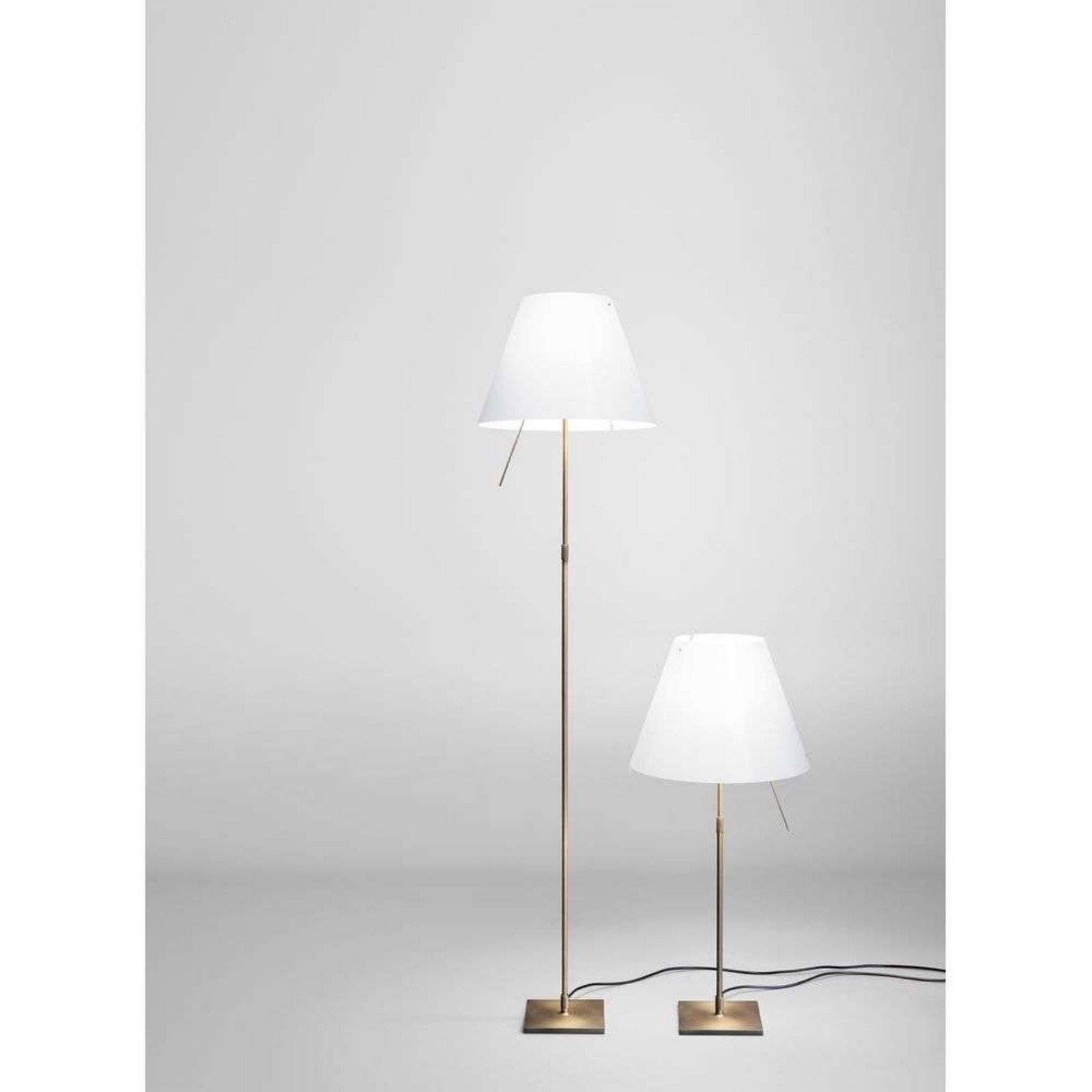 Bordslampa Luceplan, dimbara, Vit, Vardagsrum, Aluminium