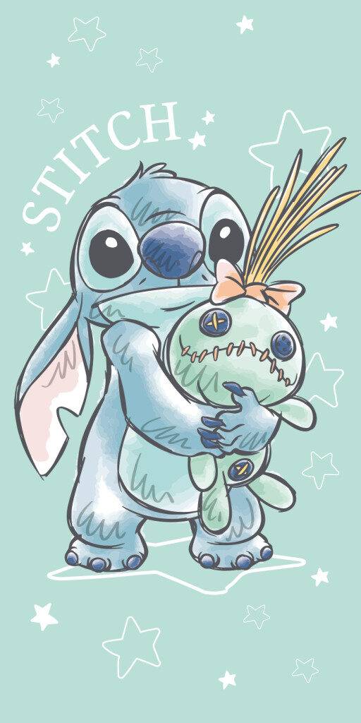 Disney Lilo and Stitch Buddies badhandduk, strandhandduk 70x140 cm
